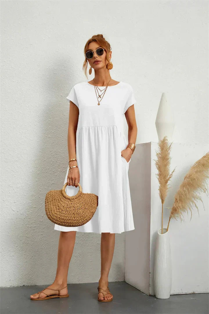 Megan™ | Casual Pocket Dress