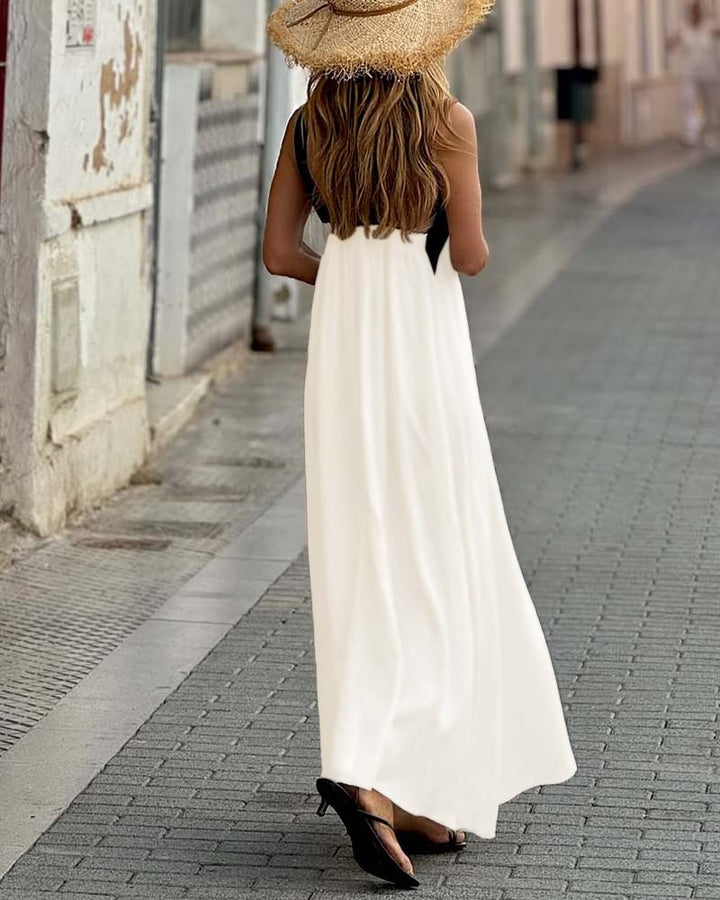 Ella™ | Cross Neck Dress