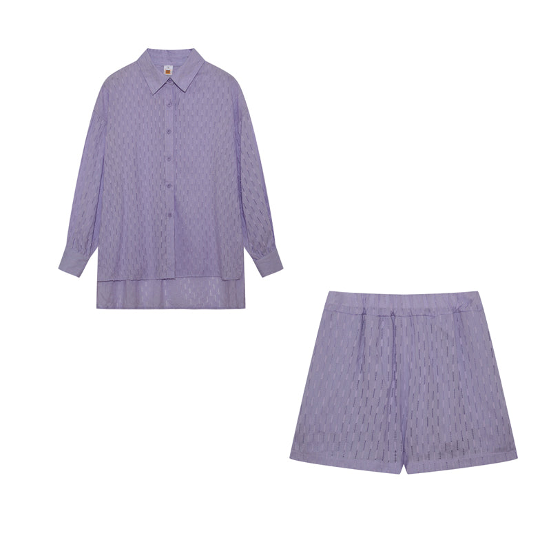 Elizabeth™ – Breezy Shirt & Shorts Set