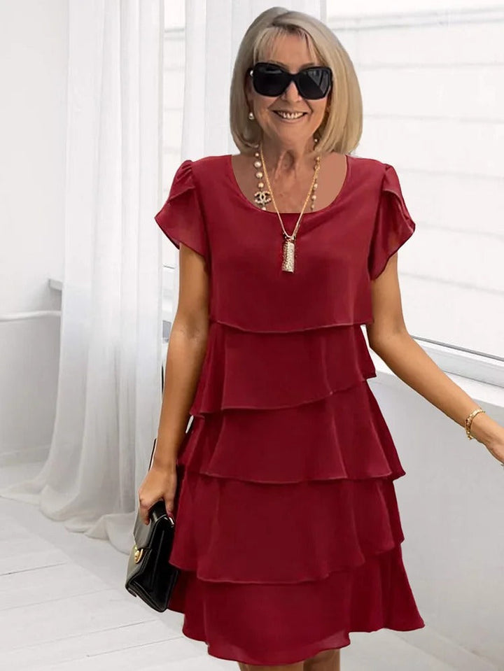 Maya™ | Loose Layer Chiffon Dress