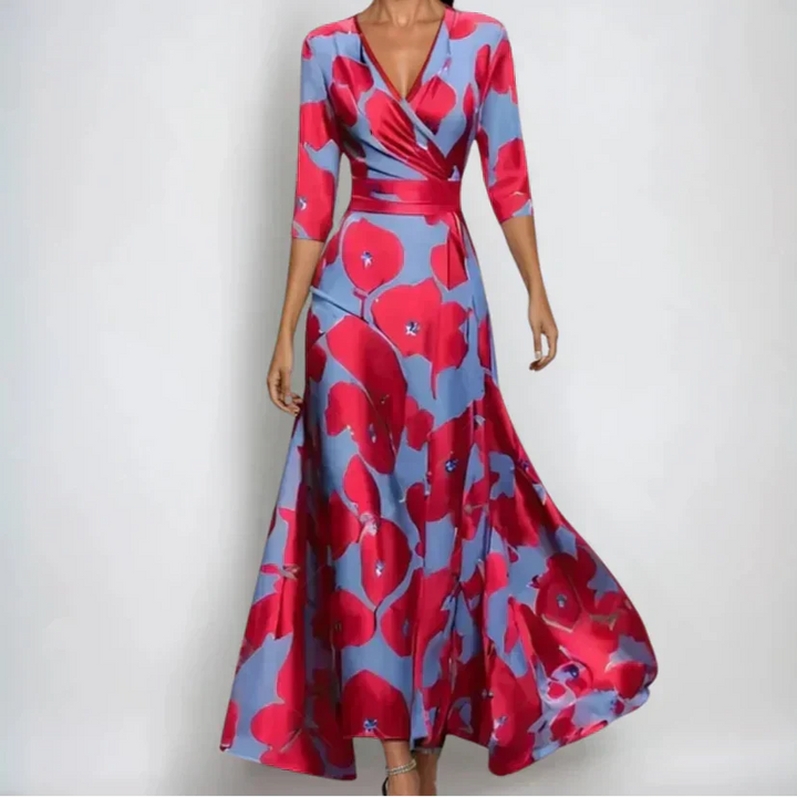 Emily™ | Floral Midi Dress