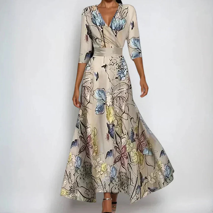 Emily™ | Floral Midi Dress