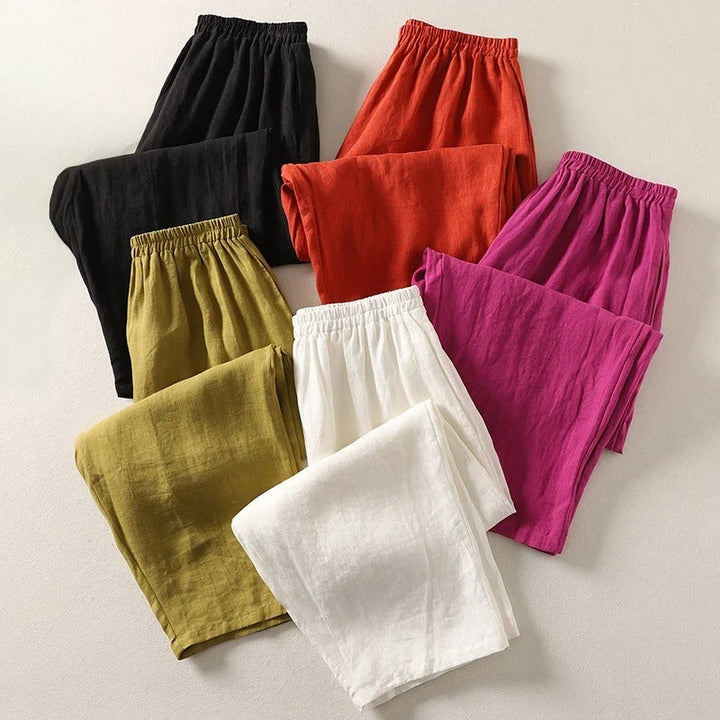 Amalia™ linen trousers