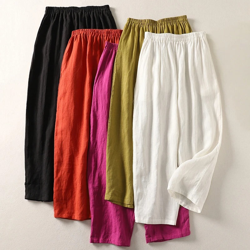Amalia™ linen trousers