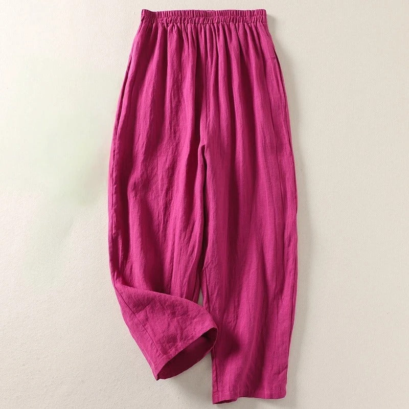 Amalia™ linen trousers