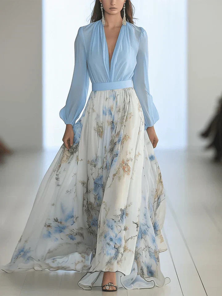 Lila™ | Floral Long Dress