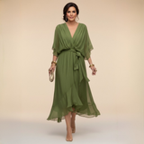 Bella™ | Flowing V-Neck Dress