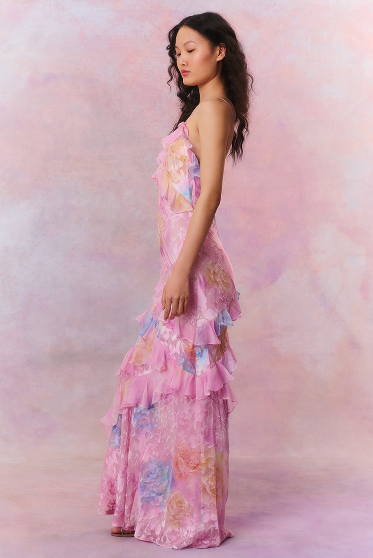 Jessica™ | Ruffle Maxi Dress