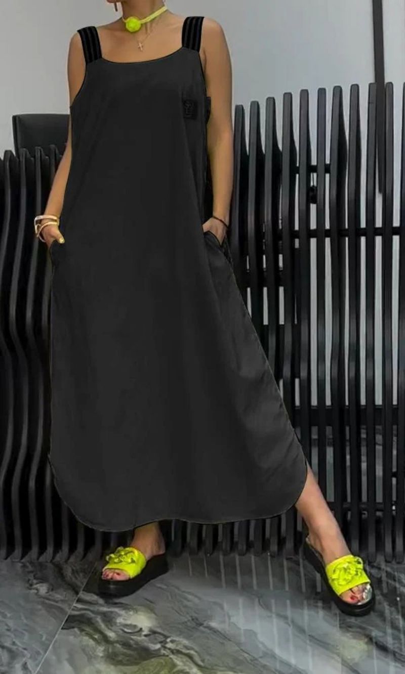 Emily™ | Shoulder Strap Suspender Dress