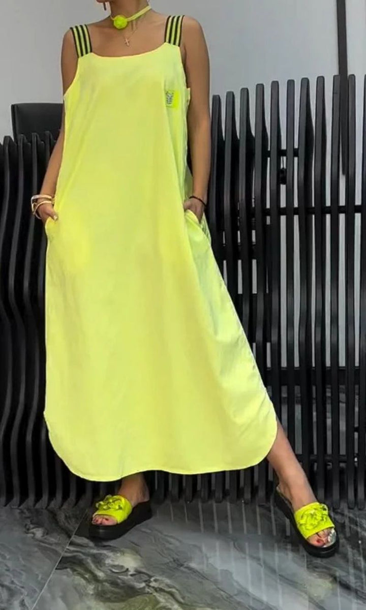 Emily™ | Shoulder Strap Suspender Dress