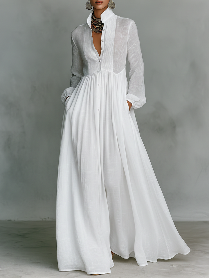 Ava™ | Maxi Minimalist Dress