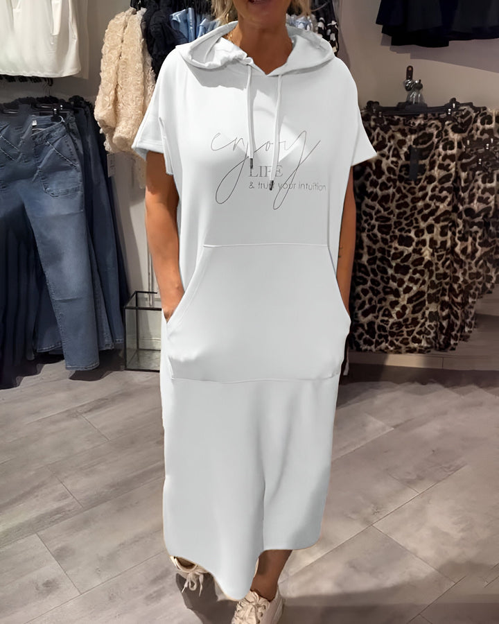 Elena™ | Casual Hoodie Dress