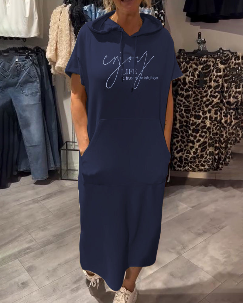Elena™ | Casual Hoodie Dress
