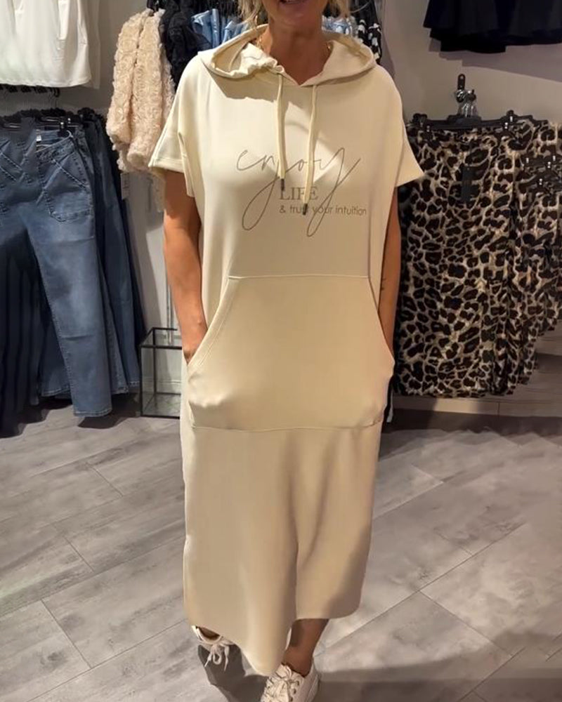 Elena™ | Casual Hoodie Dress