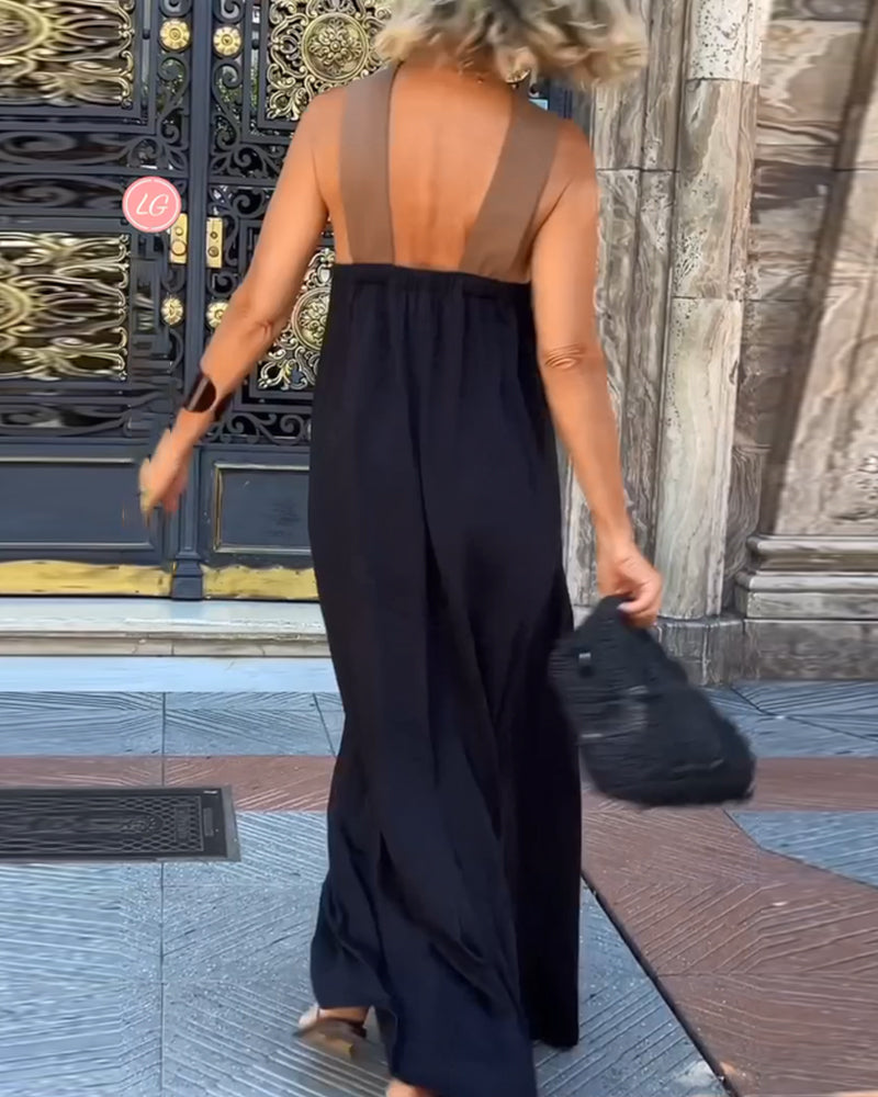Ella™ | Cross Neck Dress