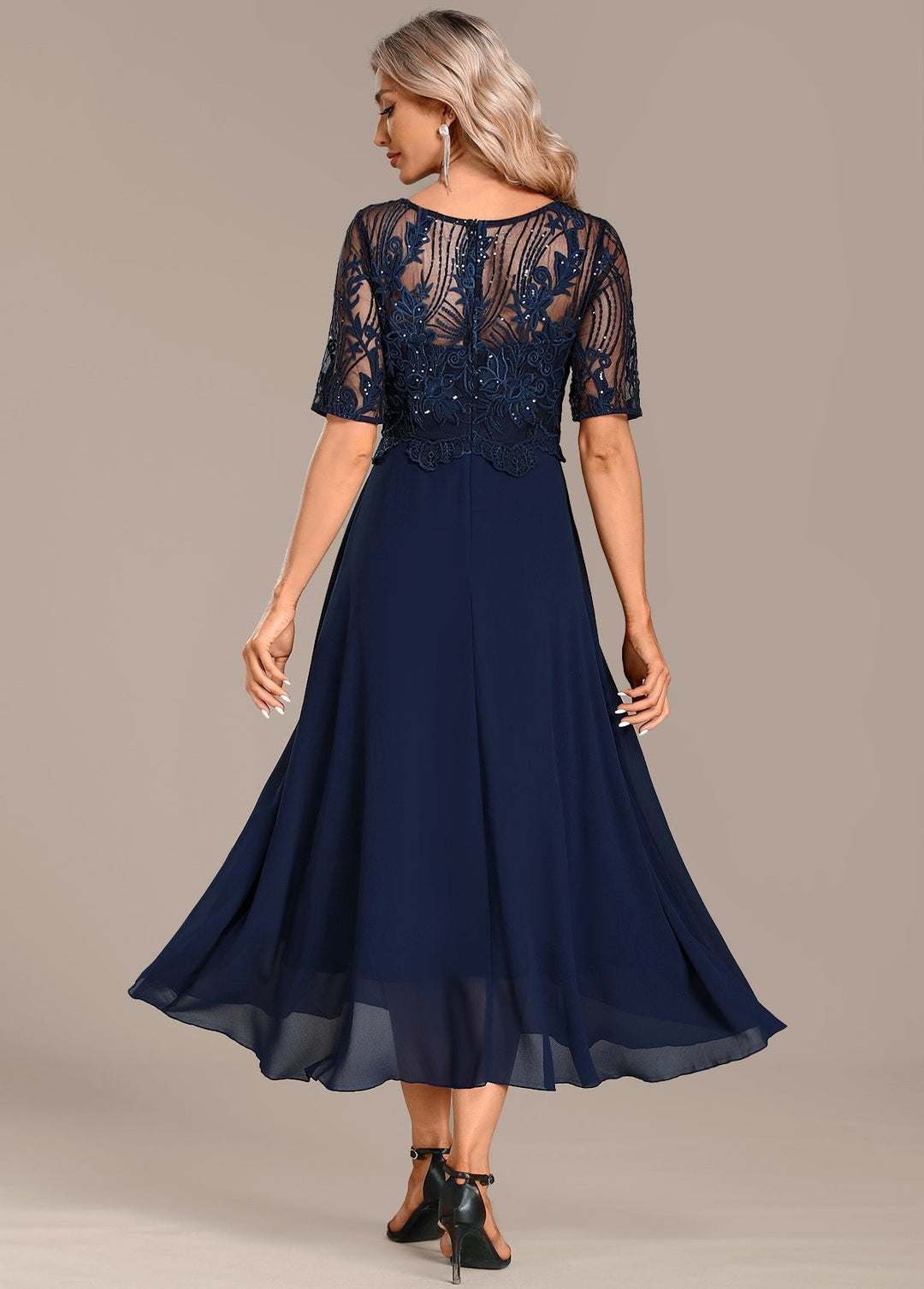 Sophie™ | Lace Short Sleeve Dress