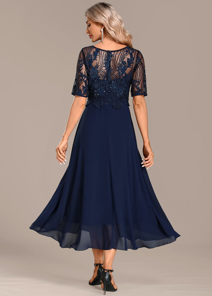 Sophie™ | Lace Short Sleeve Dress