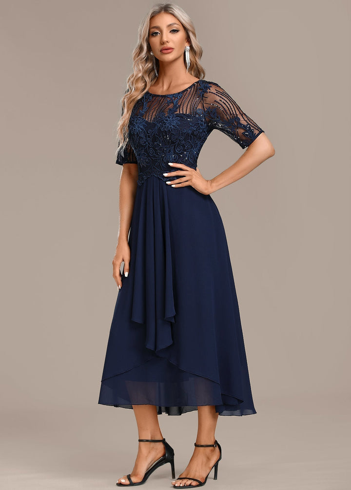 Sophie™ | Lace Short Sleeve Dress