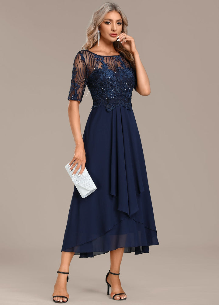 Sophie™ | Lace Short Sleeve Dress