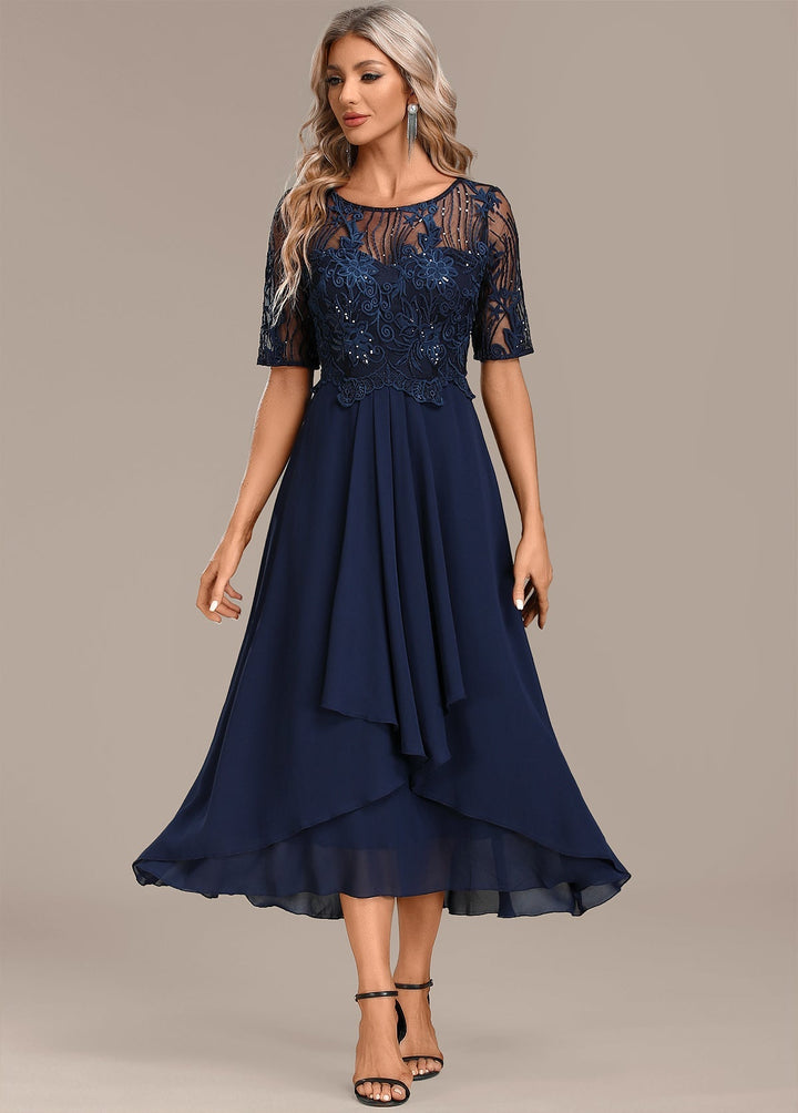 Sophie™ | Lace Short Sleeve Dress