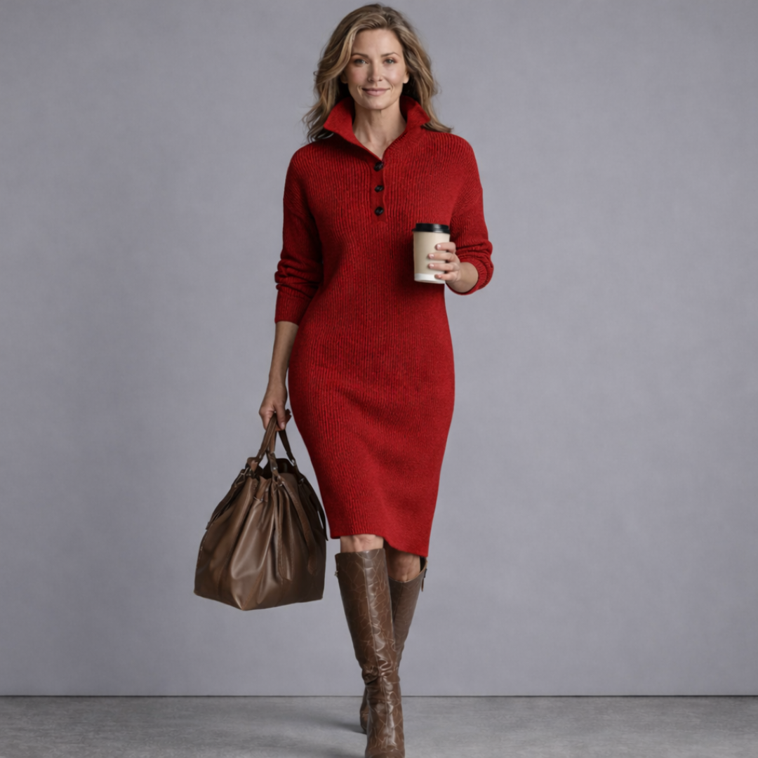 Evelyn™ | Heritage Knit Dress