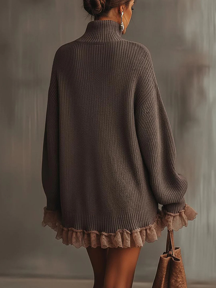 Sophia™ | Ruffled Knit Dress