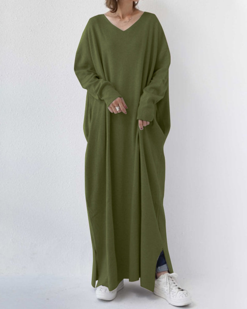 Lila™ | Casual V-Neck Dress