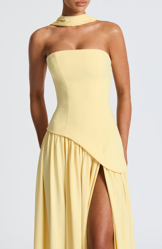 Maya™ | Strapless Maxi Dress