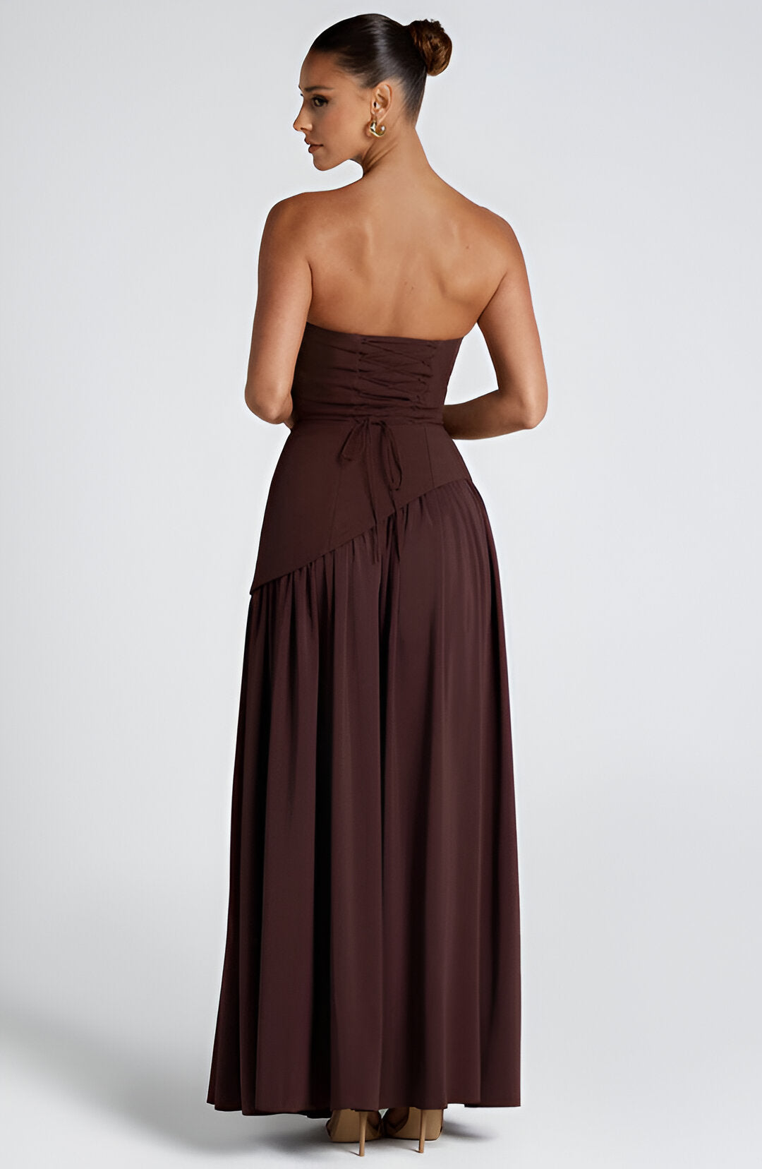 Maya™ | Strapless Maxi Dress