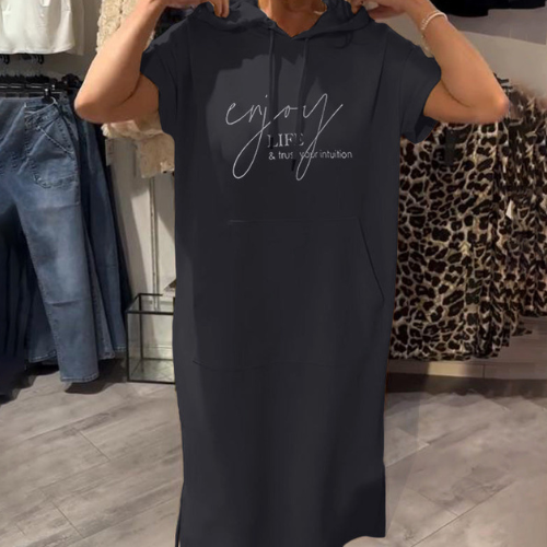 Elena™ | Casual Hoodie Dress