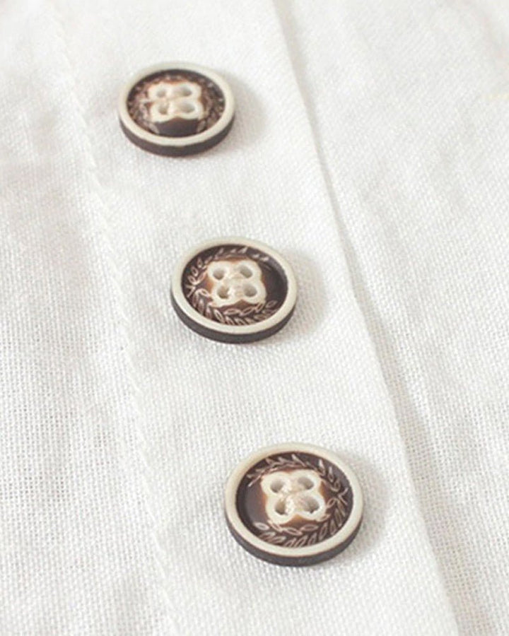 Isabella™ | Relaxed Button Top