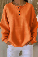 Harper Lane™ | Loose-Fitting Blouse with Buttons