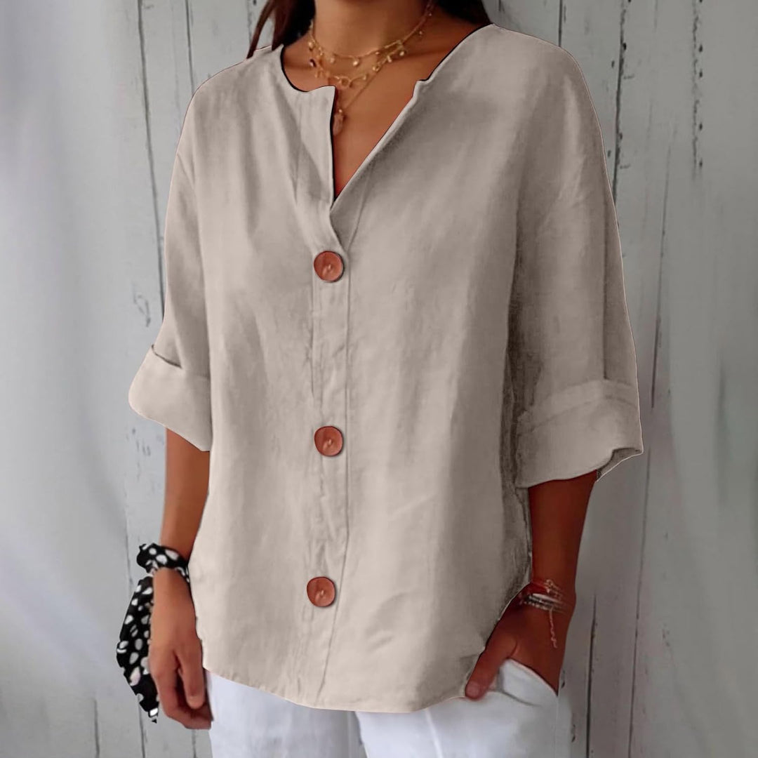 Julia™ - Loose-fitting Elegant Blouse