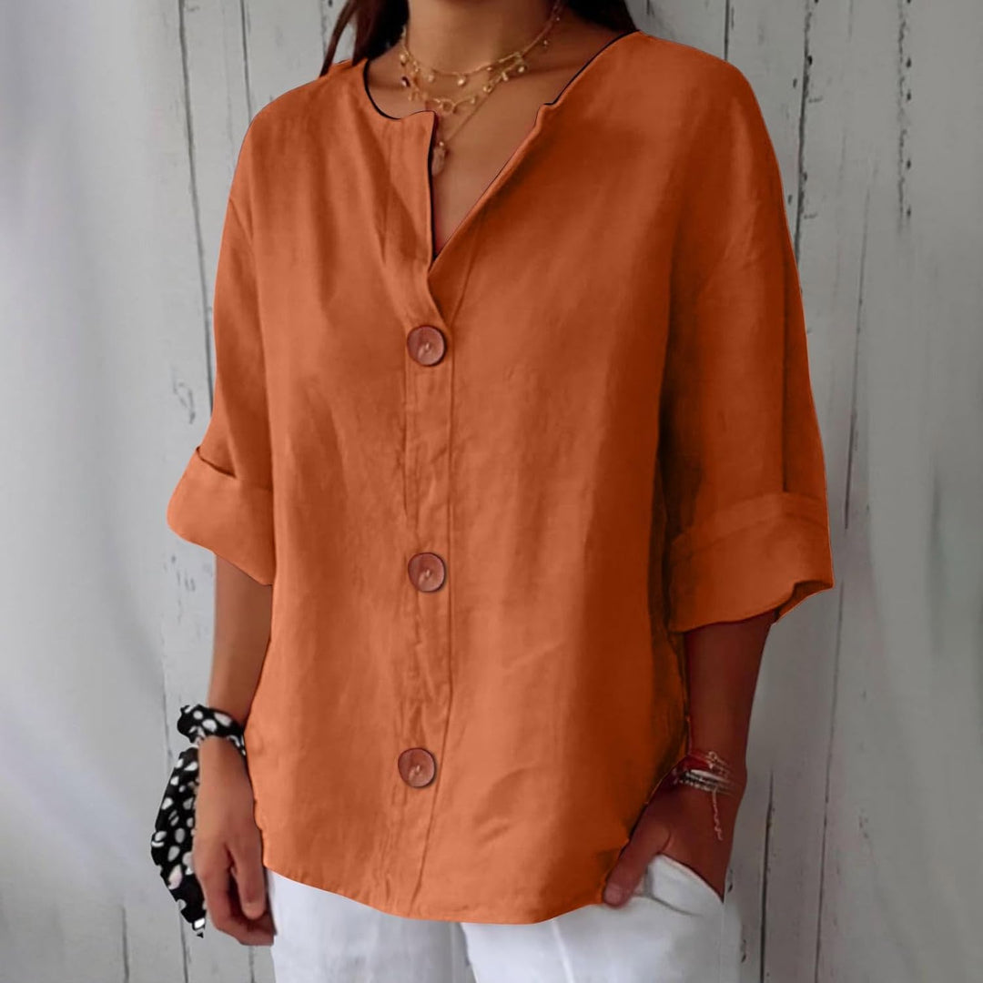 Julia™ - Loose-fitting Elegant Blouse