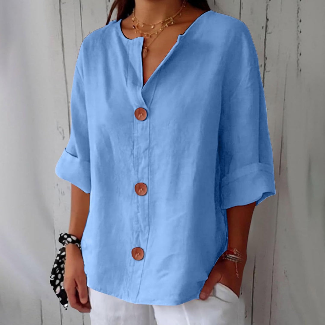 Julia™ - Loose-fitting Elegant Blouse
