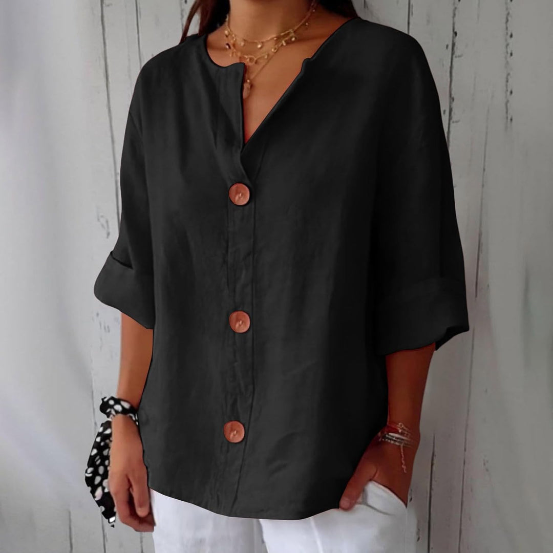 Julia™ - Loose-fitting Elegant Blouse