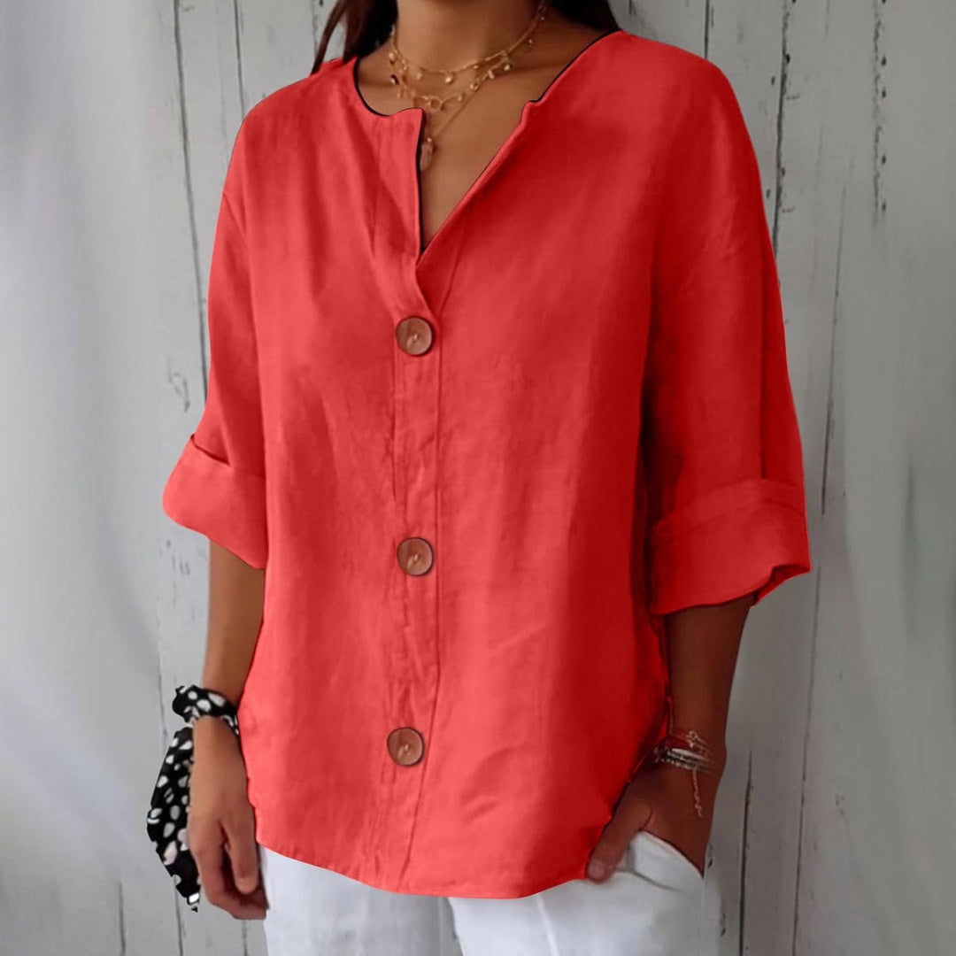 Julia™ - Loose-fitting Elegant Blouse