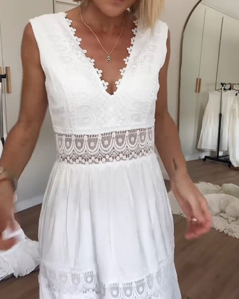 Charlotte™ | Handcrafted Lace Dress