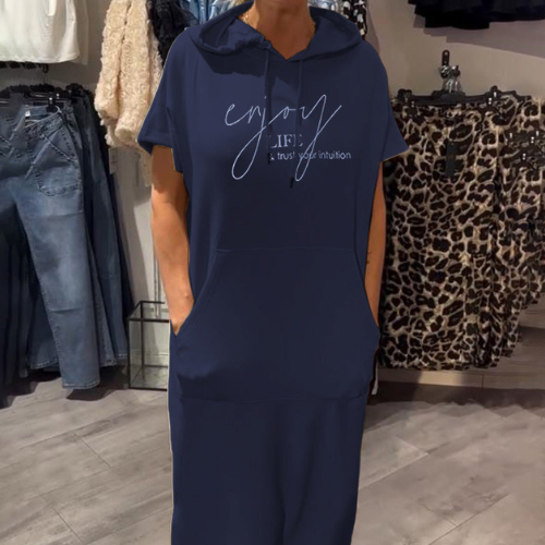 Elena™ | Casual Hoodie Dress