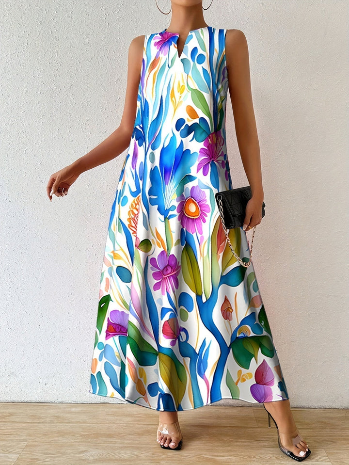Lila™ | Blooming Print Maxi Dress