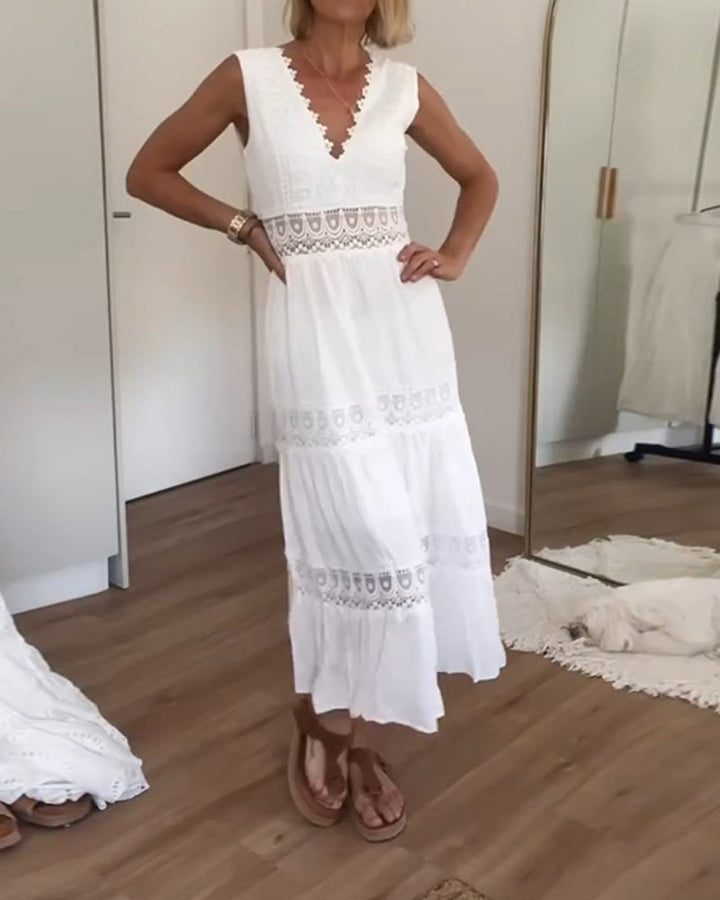 Charlotte™ | Handcrafted Lace Dress