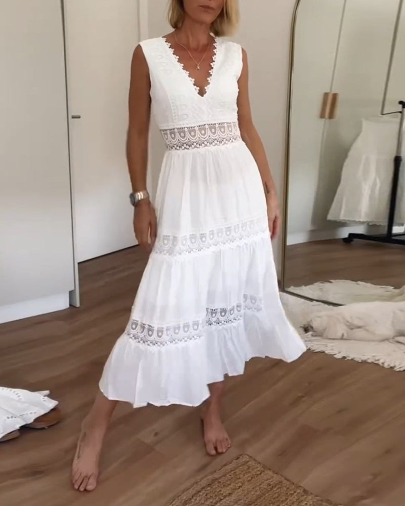 Charlotte™ | Handcrafted Lace Dress