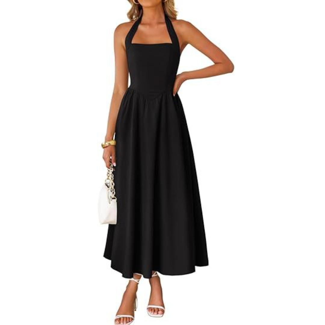 Madison™ | Sleeveless Halter Dress