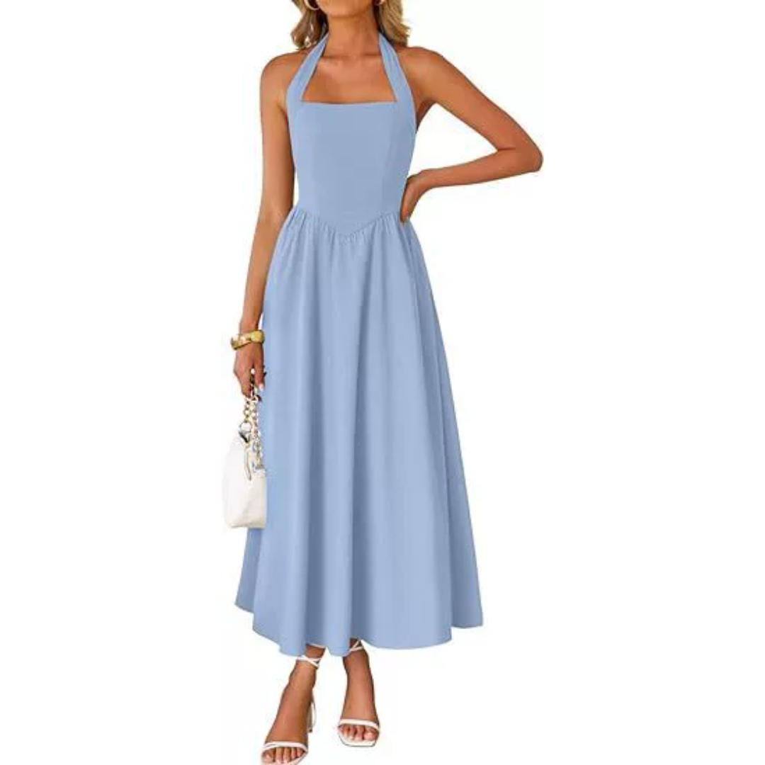 Madison™ | Sleeveless Halter Dress
