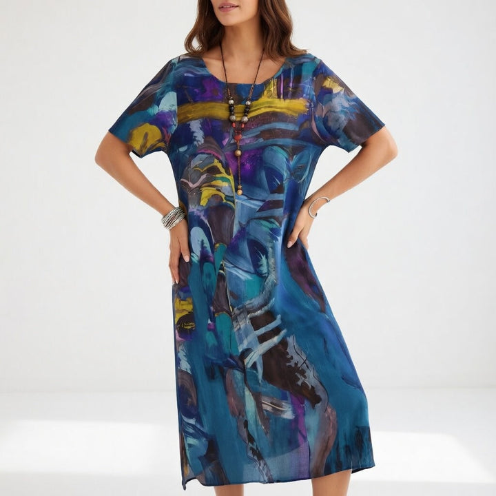 Mila™ | Long Artistic Dress