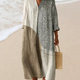ELARA™ | ARTISTICALLY INSPIRED AUTUMN DRESS