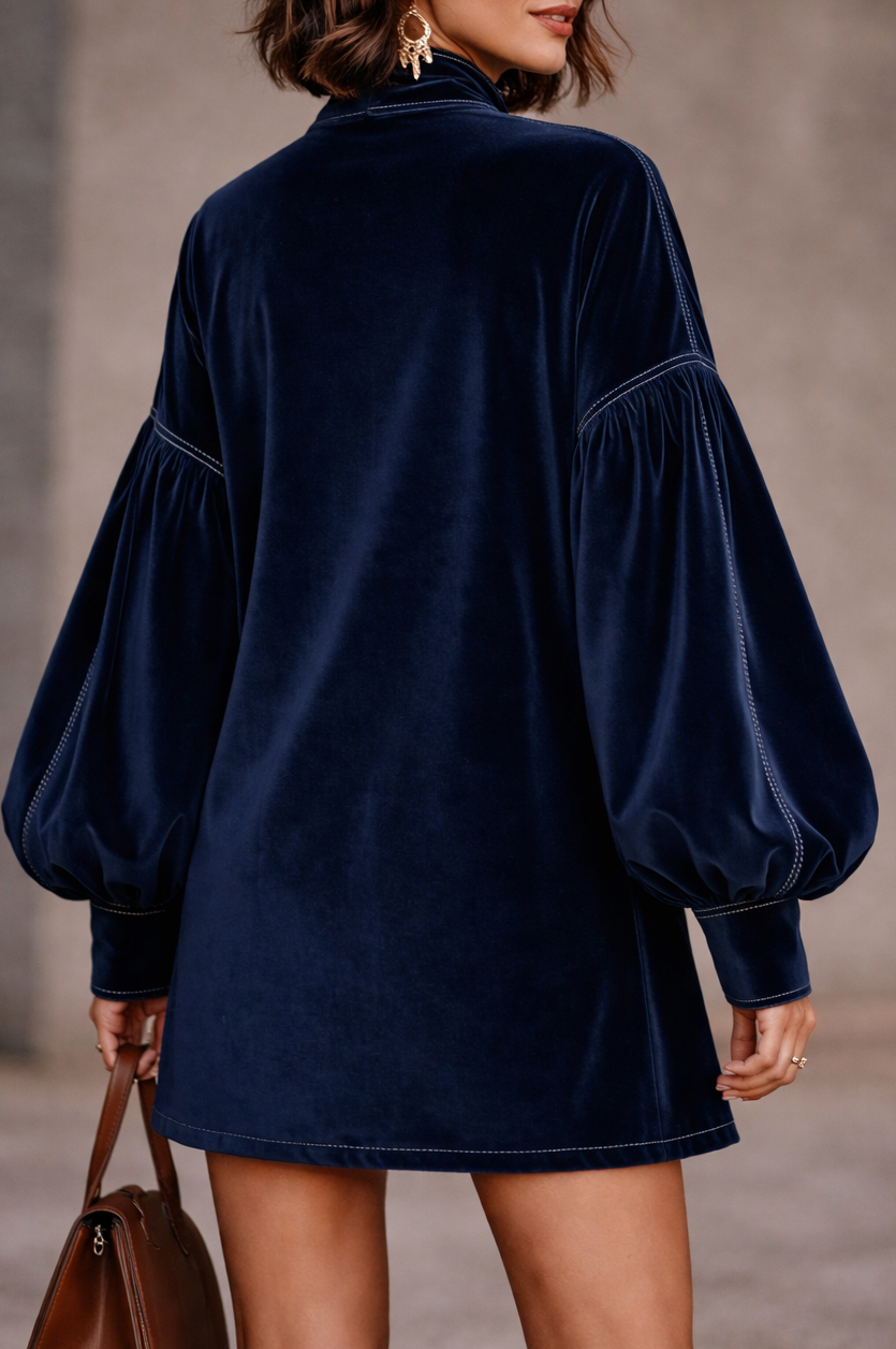 Olivia™ | Velvet Mini Dress