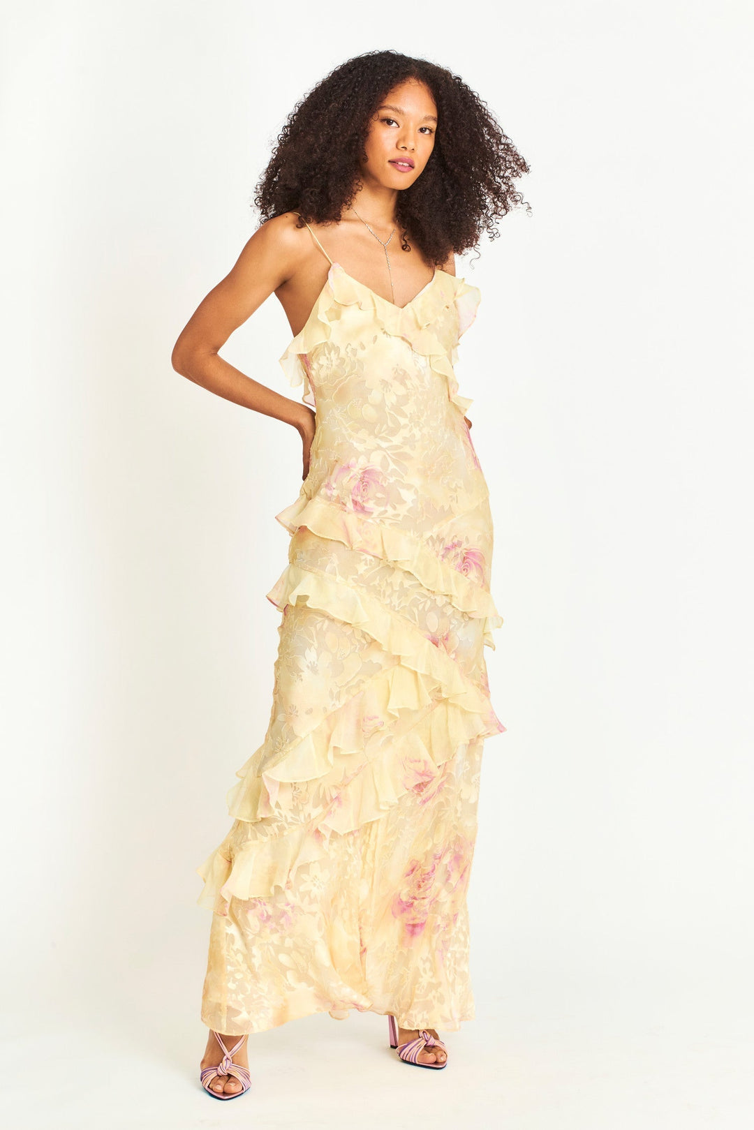 Jessica™ | Ruffle Maxi Dress