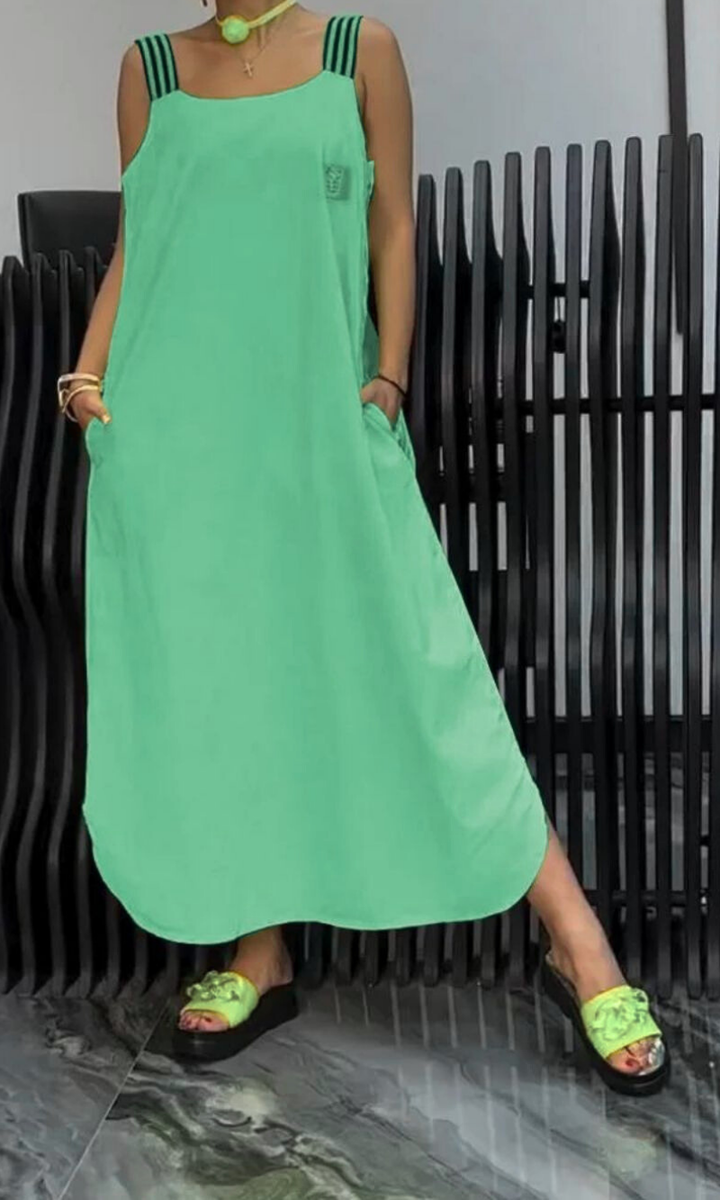 Emily™ | Shoulder Strap Suspender Dress