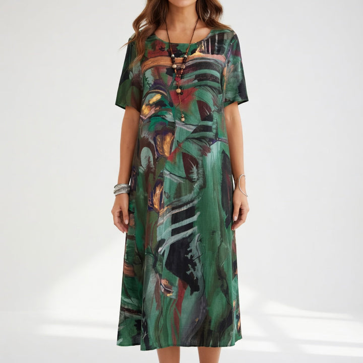Mila™ | Long Artistic Dress